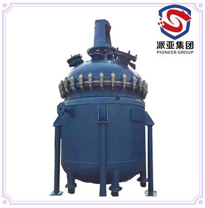 Reactor revestido de vidrio de calefacción eléctrica